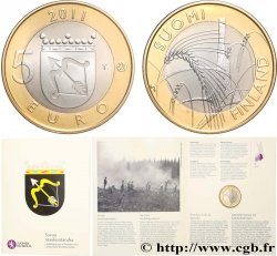 FINLAND BELLE EPREUVE 5 Euro SAVONIA 2011 Vanda