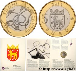 FINLANDE BELLE EPREUVE 5 Euro TAVASTIA 2011 Vanda