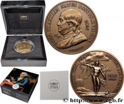 FRANCE 200 Euro (or 1oz) HISTOIRE DE L’INDÉPENDANCE DES USA - BENJAMIN FRANKLIN ET LE GÉNIE AILÉ 2025 Pessac - Monnaie de Paris