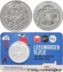 PAYS-BAS Coin-Card 5 Euro LEEUWARDEN 2018 Utrecht 