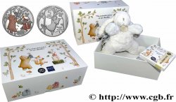 FRANCE BELLE EPREUVE 5 Euro NAISSANCE - MA PREMIÈRE PIÈCE + DOUDOU LAPIN 2026 BE