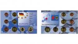 ALEMANIA SET COMPLET DES 8 PIÈCES EURO 2002 SC63