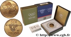 FRANCE BELLE EPREUVE 1/4 oz - 50 Euro HÉRITAGE OLYMPIQUE 2024 Pessac - Monnaie de Paris