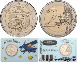 FRANCE Coin-Card 2 Euro LE PETIT PRINCE - blister Avion 2026 Pessac - Monnaie de Paris