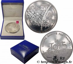 FRANCE Belle Épreuve 1 Euro 1/2 100 ANS DU TOUR DE FRANCE - ARRIVÉE 2003 Pessac - Monnaie de Paris