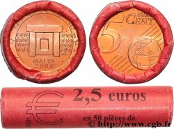 MALTA Rouleau 50 x 5 Cent TEMPLE DE MNAJDRA 2008 Pessac
