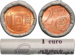 MALTA Rouleau 50 x 2 Cent TEMPLE DE MNAJDRA 2008 Pessac