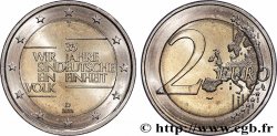 ALLEMAGNE 2 Euro 35 ANS RÉUNIFICATION ALLEMANDE - Hambourg - J 2025 Hambourg - J