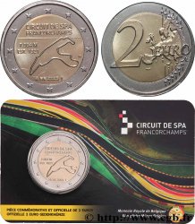 BELGIQUE Coin-card 2 Euro CIRCUIT DE SPA-FRANCORCHAMPS - Version française 2025 