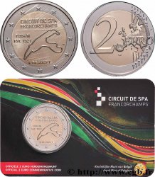 BELGIQUE Coin-card 2 Euro CIRCUIT DE SPA-FRANCORCHAMPS - Version flamande 2025 