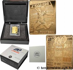 FRANCE BELLE EPREUVE 50 Euro (1/4 Oz) 80 ANS DE L’ÉQUIPE - FOOTBALL 2026 Pessac - Monnaie de Paris