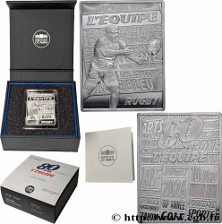 FRANCE BELLE EPREUVE 10 Euro 80 ANS DE L’ÉQUIPE - RUGBY 2026 Pessac - Monnaie de Paris