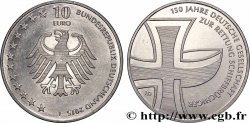 ALEMANIA 10 Euro 150 ANS DE LA SOCIÉTÉ ALLEMANDE DE RECHERCHE ET SAUVETAGE EN MER 2015 Hambourg J Hambourg J