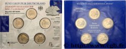 GERMANY Blister Brillant Universel 5 ateliers 2 Euro HÔTEL DE VILLE ET STATUE DE ROLAND 2010  