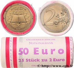 AUTRICHE Rouleau 25 x 2 Euro CINQUANTENAIRE DU TRAITÉ DE ROME  2007 Vienne 
