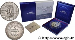 FRANCE Belle Épreuve 5 Euro LA SEMEUSE 2007 Proof set