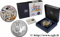 FRANCE Belle Épreuve 50 Euro MICKEY ET SES AMIS 2018 Proof set