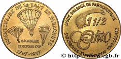 FRANCIA 1 Euro 1/2 Strasbourg (20 - 26 octobre 1997) 1997 