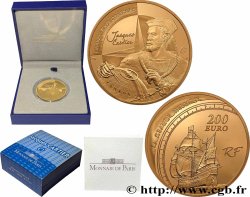 FRANCE Belle Épreuve 200 Euro (1 oz) JACQUES CARTIER 2011 Pessac