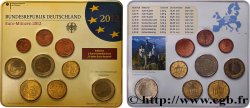 DEUTSCHLAND SÉRIE Euro BRILLANT UNIVERSEL  2012 Hambourg J