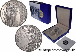FRANCIA Belle Épreuve 50 Euro LES HOMMES ET LES FEMMES DANS LA GRANDE GUERRE 1915-2015 2015 Pessac