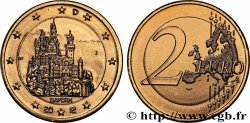 ALLEMAGNE 2 Euro BAVIERE - CHÂTEAU DE NEUSCHWANSTEIN - Stuttgart F 2012 Stuttgart F
