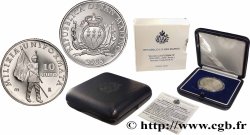 RÉPUBLIQUE DE SAINT- MARIN Belle Épreuve 10 Euro MILICE DE SAINT-MARIN EN UNIFORME 2005 Rome 