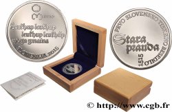 SLOVÉNIE Belle Épreuve 30 Euro PREMIER LIVRE ÉCRIT EN SLOVÈNE  2015 