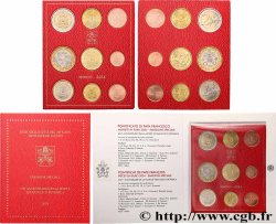 VATICAN SÉRIE Euro BRILLANT UNIVERSEL - Émission spéciale 650 ans de la mort de Francesco Petrarca - Armoiries du Pape François 2024 Rome