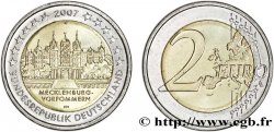 GERMANY 2 Euro MECKLEMBOURG-POMÉRANIE - CHÂTEAU DE SCHWERIN - Karlsruhe G 2007 MS