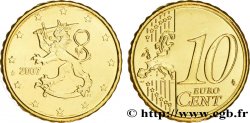 FINLANDE 10 Cent LION HÉRALDIQUE 2007 SPL63