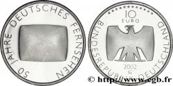 ALLEMAGNE 10 Euro 50 ANS DE TÉLÉVISION ALLEMANDE tranche B 2002 SPL63