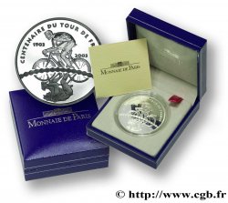 FRANCE Belle Épreuve 1 Euro 1/2 100 ANS DE TOUR 2003 BE