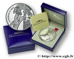 FRANCE Belle Épreuve 1 Euro 1/2 DE ATHÈNES 1896 À ATHÈNES EN 2004 2003 Proof set