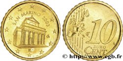 RÉPUBLIQUE DE SAINT- MARIN 10 Cent BASILIQUE 2003 SPL63