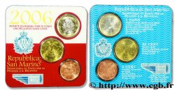 RÉPUBLIQUE DE SAINT- MARIN MINI-SÉRIE Euro BRILLANT UNIVERSEL 5 Cent, 50 Cent et 1 Euro 2006 BU