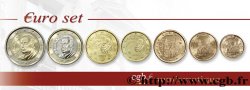 SPAGNA LOT DE 8 PIÈCES EURO (1 Cent - 2 Euro Juan-Carlos I) 2003 Madrid