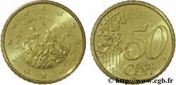 RÉPUBLIQUE DE SAINT- MARIN 50 Cent FORTERESSE 2003 SUP58