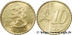 FINLANDE 10 Cent LION HÉRALDIQUE 2008 SPL63