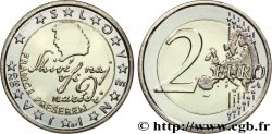 SLOVENIA 2 Euro FRANCE PREŠEREN tranche B 2008 Brilliant Uncirculated