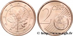 GERMANY 2 Cent RAMEAU DE CHÊNE - Munich D 2004 MS63