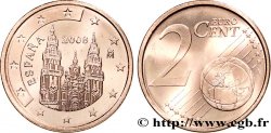 ESPAGNE 2 Cent COMPOSTELLE 2008 SPL63