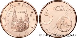 ESPAGNE 5 Cent COMPOSTELLE 2008 SPL63