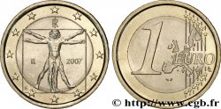 ITALIE 1 Euro LÉONARD DE VINCI 2007 SPL