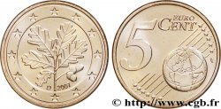 GERMANY 5 Cent RAMEAU DE CHÊNE - Munich D 2007 MS63