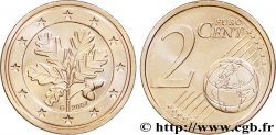 GERMANY 2 Cent RAMEAU DE CHÊNE - Karlsruhe G 2007 MS63