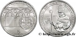 PORTUGAL 5 Euro 800ème ANNIVERSAIRE DE LA NAISSANCE DU PAPE JEAN XXI 2005 Lisbonne