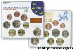 GERMANIA SÉRIE Euro FLEUR de COIN - Hambourg J 2009 Hambourg J
