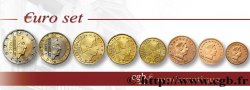 LUXEMBOURG LOT DE 8 PIÈCES EURO (1 Cent - 2 Euro Grand-Duc Henri) 2009 Utrecht