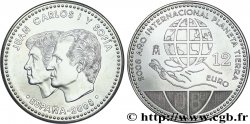 SPAIN 12 Euro ANNÉE INTERNATIONALE DE LA PLANÈTE TERRE 2008 Madrid